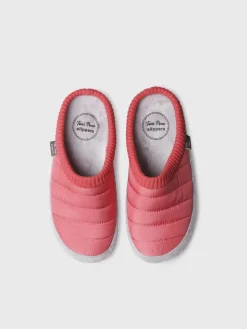Toni Pons MORA-TK - Women's clog-style slipper in padded fabric and felt ORANGE Hot