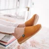 Toni Pons MOSUL-BD - Women's house slipper made of fabric BROWN Outlet