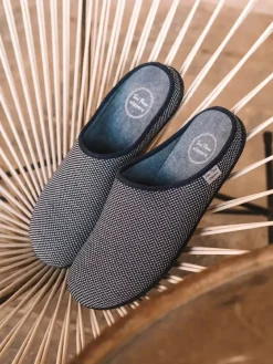 Toni Pons NASH-JO - Men's clog-type slipper in mesh-like fabric NAVY Discount