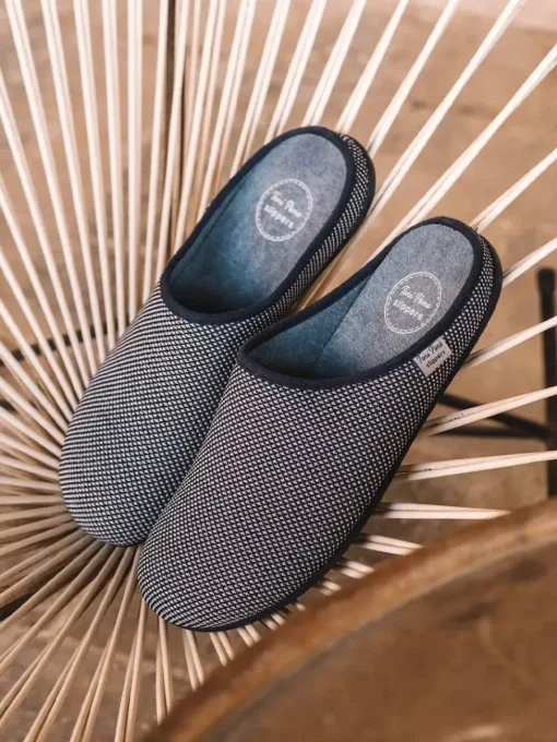 Toni Pons NASH-JO - Men's clog-type slipper in mesh-like fabric NAVY Discount