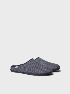 Toni Pons NASH-JO - Men's clog-type slipper in mesh-like fabric NAVY Discount