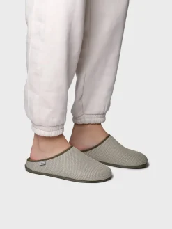 Toni Pons NASH-JO - Men's clog-type slipper in mesh-like fabric KHAKI Best