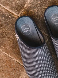 Toni Pons NASH-JO - Men's clog-type slipper in mesh-like fabric NAVY Discount