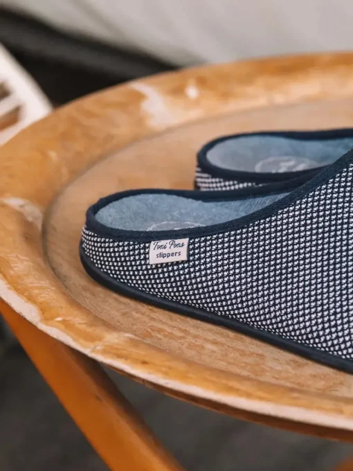 Toni Pons NASH-JO - Men's clog-type slipper in mesh-like fabric NAVY Discount