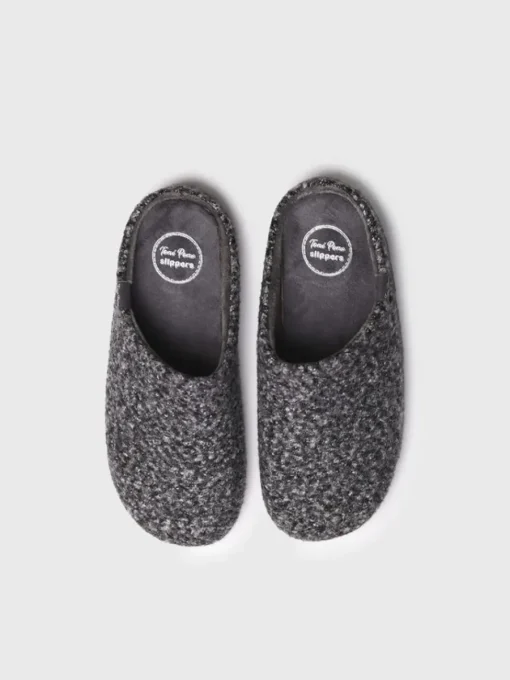 Toni Pons NAUEL-CW - Men's clog-style slipper BLACK New