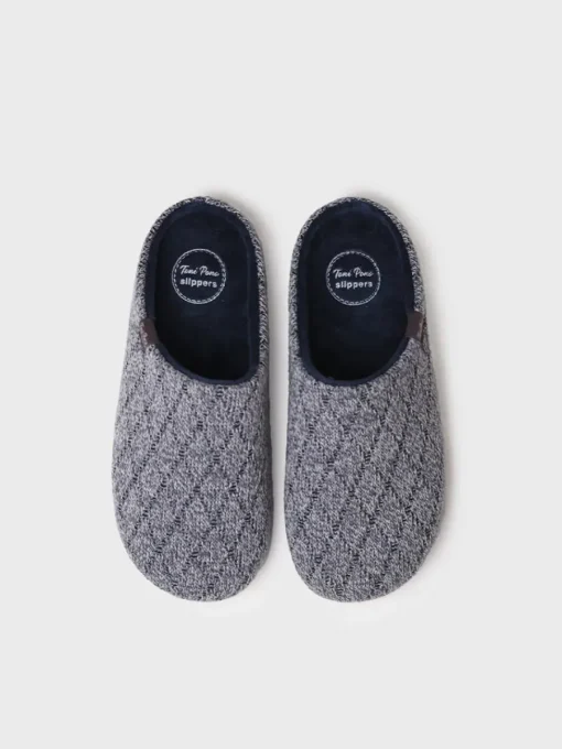 Toni Pons NAUEL-KM - Men's house slipper GRAY Hot