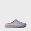 Toni Pons NEO-FR - Men's house slipper made from recycled felt GRAY Discount