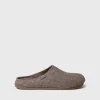 Toni Pons NEO-FR - Men's house slipper made from recycled felt BROWN Clearance