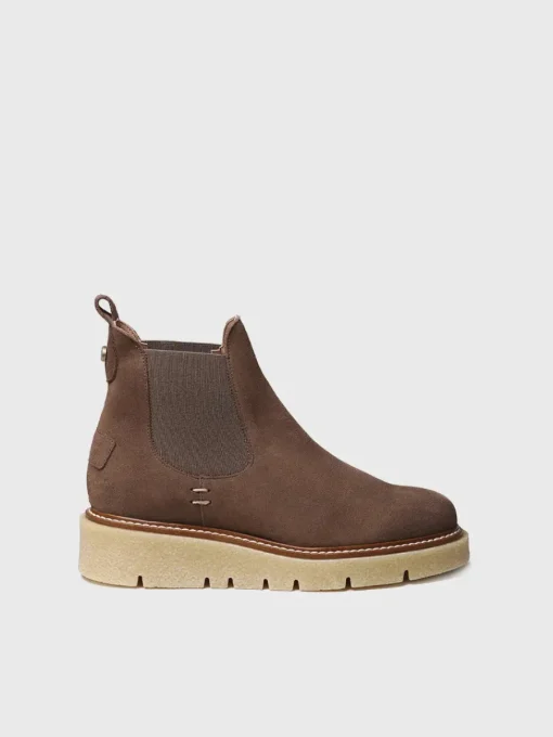 Toni Pons NEVADA-SY - Women's Ankle boot in Suede BROWN Clearance