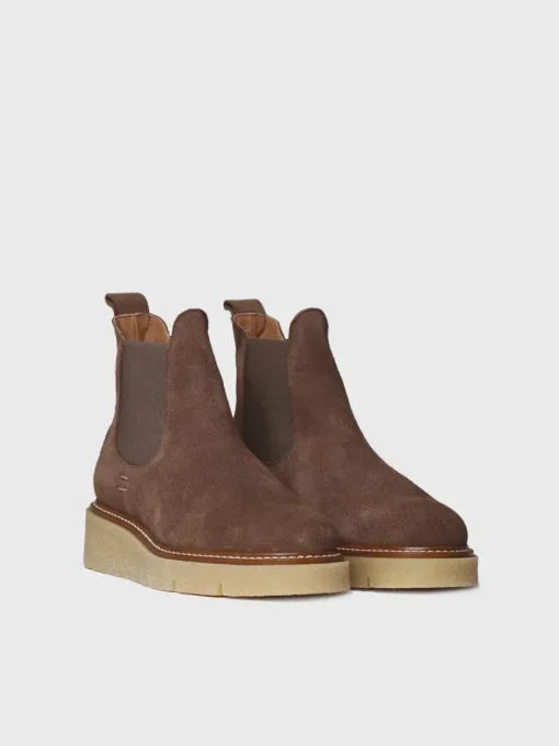 Toni Pons NEVADA-SY - Women's Ankle boot in Suede BROWN Clearance