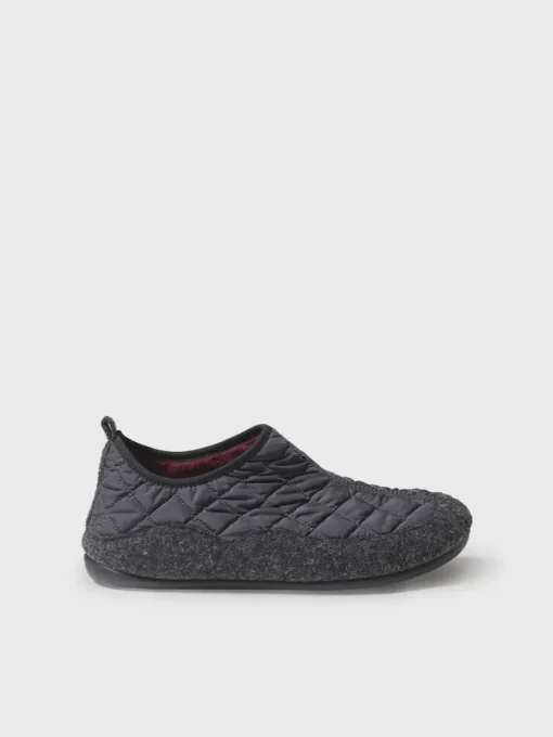 Toni Pons NIL-UM - Men's slippers in felt and padded fabric GRAY Fashion