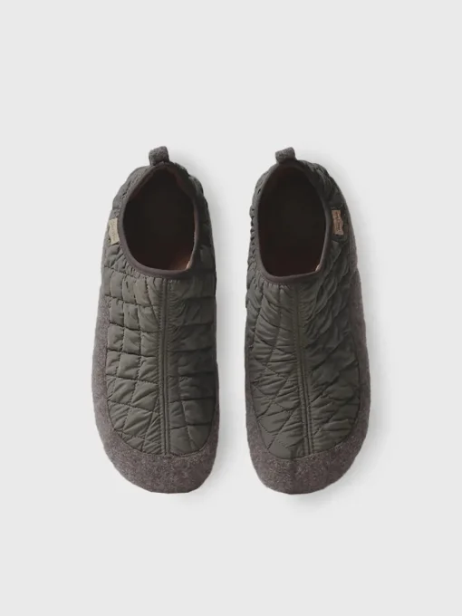 Toni Pons NIL-UM - Men's slippers in felt and padded fabric GREEN New
