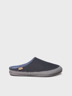 Toni Pons NIUE-GC - Men's clog slippers in mesh fabric GRAY Outlet