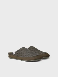 Toni Pons NIUE-GC - Men's clog slippers in mesh fabric KHAKI Fashion