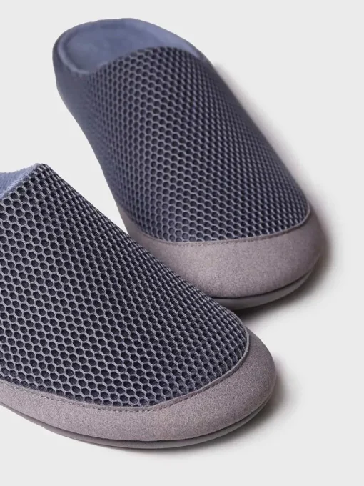 Toni Pons NIUE-GC - Men's clog slippers in mesh fabric GRAY Outlet