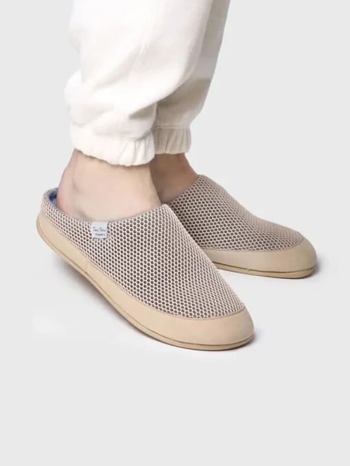 Toni Pons NIUE-GC - Men's slippers in Tabaco colour - NIUE-GC BROWN New