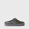 Toni Pons NIX-TK - Clog-style slipper in padded fabric and felt GREEN Discount