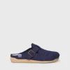 Toni Pons NORTON-FP - Men's clog-style slipper in felt BLUE Online