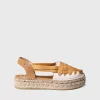 Toni Pons RIO-CU - Flat espadrilles with crossed straps OCHRE Fashion
