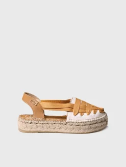 Toni Pons RIO-CU - Flat espadrilles with crossed straps OCHRE Fashion