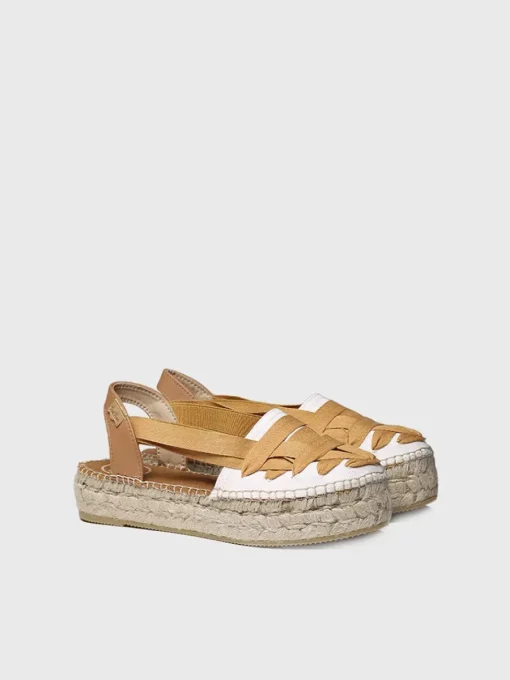 Toni Pons RIO-CU - Flat espadrilles with crossed straps OCHRE Fashion
