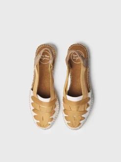 Toni Pons RIO-CU - Flat espadrilles with crossed straps OCHRE Fashion