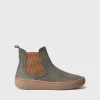 Toni Pons SERRA - Women's nubuck leather ankle boots with side elastic GREEN New