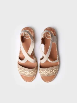 Toni Pons SUSA-BN - Women's jute wedge sandal NATURAL Best