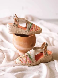 Toni Pons TERRA-NZ - Multicoloured raffia vegan espadrilles MULTICOLOR New