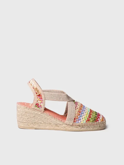 Toni Pons TERRA-NZ - Multicoloured raffia vegan espadrilles MULTICOLOR New