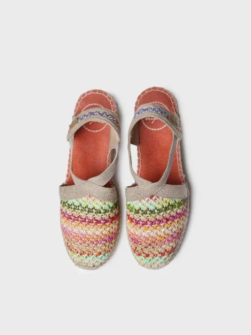Toni Pons TERRA-NZ - Multicoloured raffia vegan espadrilles MULTICOLOR New