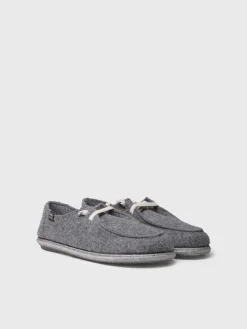 Toni Pons TIAGO-RW - Men's slippers in recycled wool GRAY Discount