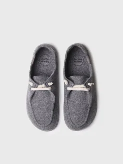 Toni Pons TIAGO-RW - Men's slippers in recycled wool GRAY Discount