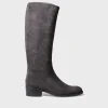 Toni Pons TIROL-SY - High boots for women in suede GRAY Hot