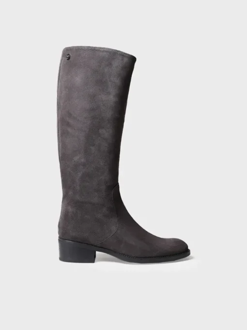 Toni Pons TIROL-SY - High boots for women in suede GRAY Hot