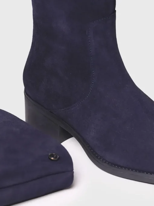 Toni Pons TIROL-SY - High boots for women in suede BLUE Best