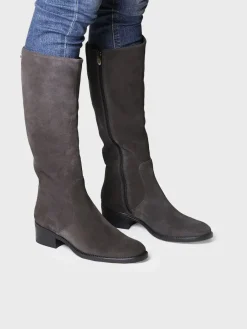 Toni Pons TIROL-SY - High boots for women in suede GRAY Hot
