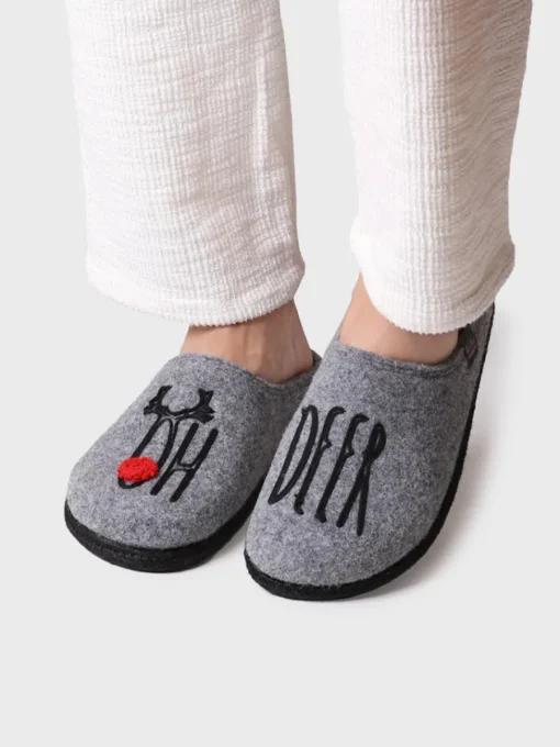 Toni Pons TOBI-DR - Men's Slippers GRAY Discount