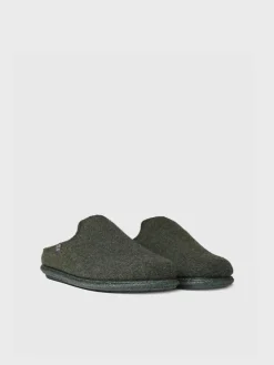 Toni Pons TOMAS-RW - Men's Slippers made from Recycled Wool GREEN Outlet