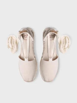 Toni Pons VALENCIA - Valencian espadrille with strings for women RAW Best